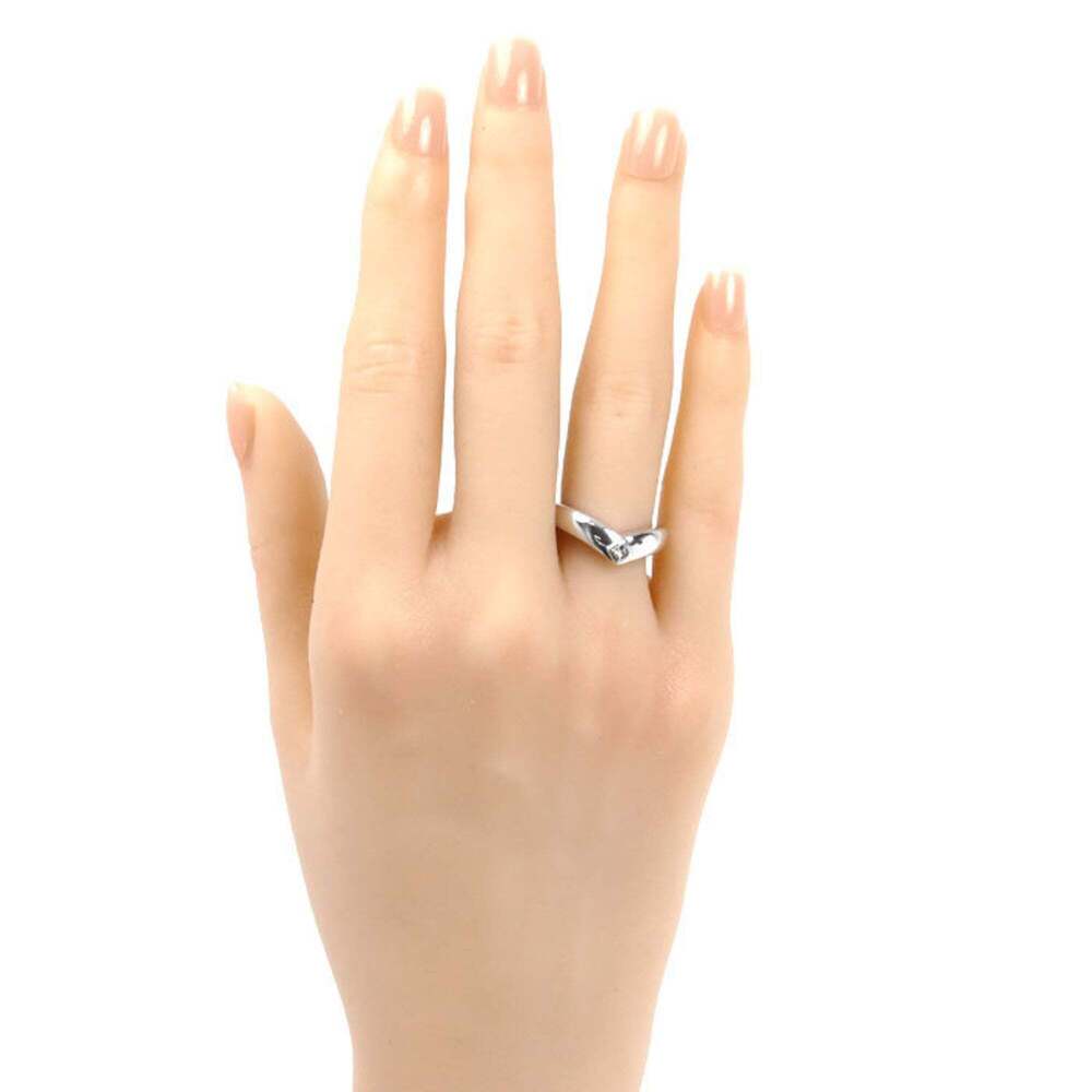 CARTIER Authentic 18k Silver Diamond Ring - Picture 7 of 7